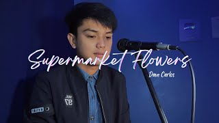 Supermarket Flowers  Ed Sheeran  Dave Carlos Cover [upl. by Anelleh74]