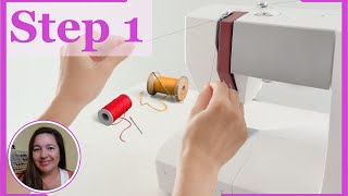 How to Thread a Sewing Machine in Under 5 Minutes  Sewing 101 Episode 2 [upl. by Rodrich]