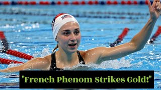 Paris Olympics 2024 Leon Marchand and Katie Ledecky Shine Amid Swimming Records and Rivalries [upl. by Beka]