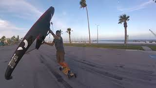 Wind Carver Skateboard for Wingboarding [upl. by Milan]