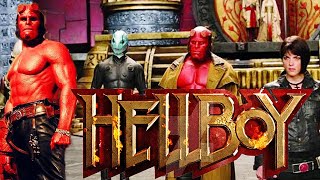 HellBoy 2019 Movie  David Harbour Milla Jovovich Ian McShane Sasha Lane  Reveiw amp Facts [upl. by Marj465]