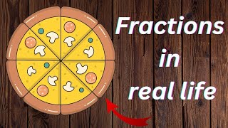 Fraction class 4Fractions in real lifecbse [upl. by Gisela]