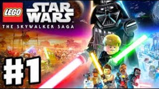 lego star wars skywalker saga part 1 [upl. by Sinnoda]