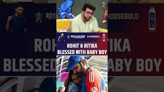 Rohit Sharma and Ritika Sajdeh have been blessed with a baby boy rohitsharma ritikasajdeh [upl. by Odericus108]