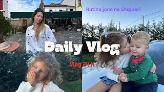 Vlog 24 Rutina e dites tone ne Shqiperi fillova patenten supermarket haultemu Ledina Vlogs✨ [upl. by Nylinej446]