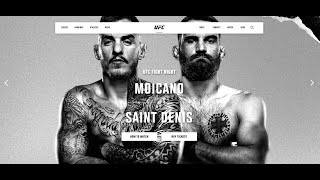 Typy na UFC Paris Saint Denis vs Moicano [upl. by Swords]