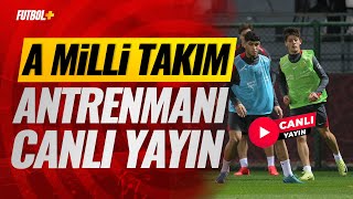 A Milli Takım antrenmanı  Türkiye  Galler  CANLI YAYIN [upl. by Elvah]