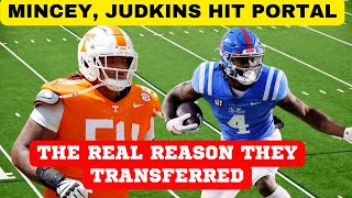 HERES WHY THEY TRANSFERRED TENNESSEE FOOTBALL OLE MISS FOOTBALL VOLS FOOTBALL GEORGIA FOOTBALL [upl. by Anelat]