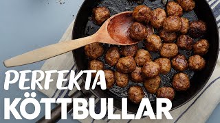 Så gör du perfekta köttbullar [upl. by Malca]