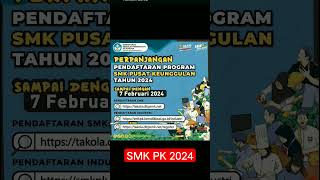 SMK PK 2024 diperpanjang smkbisa [upl. by Hayouqes]