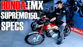 HONDA TMX SUPREMO 150  Specs [upl. by Golda]