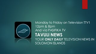 01 TAVULI GENERAL NEWS  THURSDAY 12 SEPT 2024 [upl. by Melac]