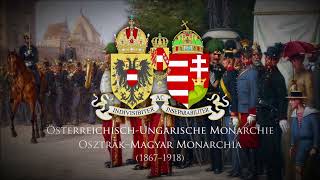 AustroHungarian Empire 1867–1918 Military March quotVaterländischer Marschquot [upl. by Auqenehs]