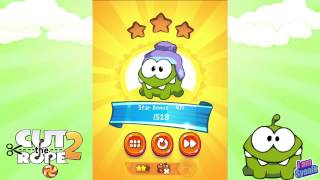 Cut The Rope 2  Sandy Dam  Level 120  Medal Mission Playthrough HD [upl. by Lakym]