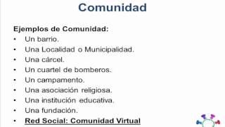 Comunidad [upl. by Yeldnarb]