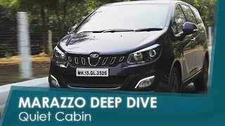 Sponsored  Mahindra Marazzo  Quietest Cabin  NDTV carandbike [upl. by Luelle]