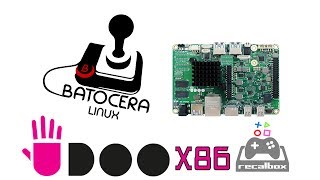 Batocera Udoo X86 Test Recalbox X86 [upl. by Parsifal]