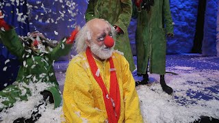 Slava Polunin and More Offer Up a Funny Preview of Slavas Snowshow [upl. by Ynnal]