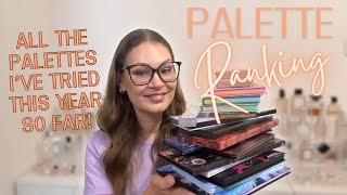 RANKING MY NEWEST PALETTES  Speed Reviews  July 2024 [upl. by Sandstrom]