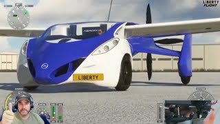 LivToAir AeroMobil FLYING CAR  Review  MSFS [upl. by Anial]