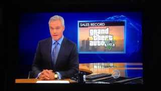 GTA V 1 Billion CBS Coverage [upl. by Blanca611]