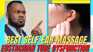 The Best SelfEar Massage Eustachian Tube Dysfunction Tinnitus TMJ [upl. by Bailey653]