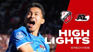 😍 𝗧𝗪𝗢 𝗕𝗘𝗔𝗨𝗧𝗜𝗘𝗦  Highlights FC Utrecht  AZ [upl. by Hayyikaz]