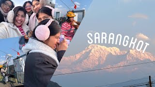 We climbed 100 stairs at 5am to make this Tiktok🇳🇵 Sarangkot sunrisezipline and phewa lake tour [upl. by Salem]