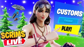 EU FORTNITE SCRIMS LIVE CUSTOM MATCHMAKING FORTNITE REAL [upl. by Letnuhs]