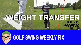 How To Control Weight in the Golf Swing GSWF [upl. by Eniortna]