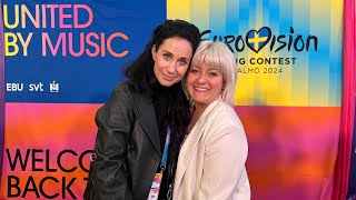 Eurovision 2024 OGAE Greece interviews Konstrakta  Serbia 2022 [upl. by Inafets]