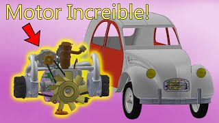 El Motor Mas Interesante Del Mundo 😍 Citroen 2CV 3CV Como funciona [upl. by Arnon]