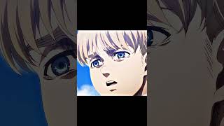 Eren kisses Armin  Attack on Titan Final Season anime animeclip attackontitan eren armin [upl. by Mert]