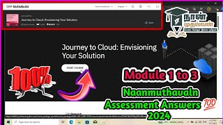 Journey to Cloud Envisioning Your SolutionModule 13 IBM Assessment answers naanmudhalvan ibm [upl. by Eiknarf]