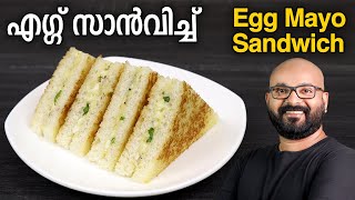 എഗ്ഗ് സാൻവിച്ച് എളുപ്പത്തിൽ തയ്യാറാക്കാം  Easy Egg Mayo Sandwich Recipe  Malayalam [upl. by Annasor]