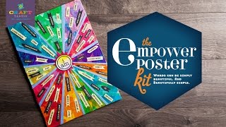 Crafttastic Empower Poster Kit [upl. by Melmon]