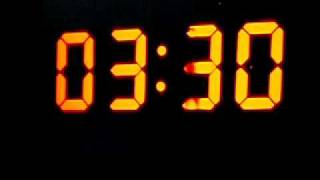 Digital clock by Maarten Baas [upl. by Rbma]