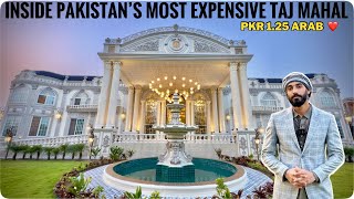 PKR 125 ARAB Most Expensive TAJ MAHAL PALACE For Sale in Islamabad Pakistan Luxury Listing [upl. by Baxie]