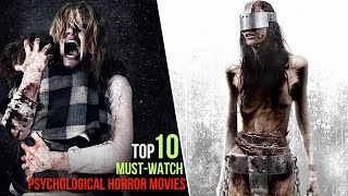 Top 10 MustWatch Psychological Horror Movies [upl. by Yseult]