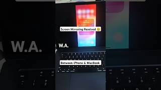 Screen Mirroring Resolved 😃 shorts apple tech tricks [upl. by Aeel450]