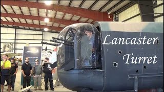 Lancaster FN121 Tail Gun Turret Demo [upl. by Cynthia527]