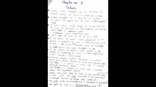 class11physics chapter8 waves full physics waveschpter inoneshort 🤔 [upl. by Brandtr]