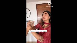 Rj Karishma New funny video 😂  That one extra sweet cousin 😂 [upl. by Stubstad670]