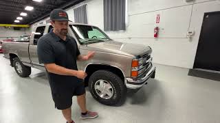 1999 Chevrolet Silverado Z71 4x4 with 21k miles Walk Around and Driving POV [upl. by Mientao218]