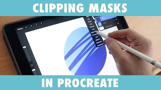 How to Use Clipping Masks in Procreate [upl. by Rehpretsirhc]