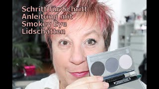 Schritt für Schritt Anleitung ausdrucksvolles Augen Makeup ü50  Smokey Eye für Anfänger [upl. by Madai718]