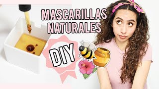 3 MASCARILLAS CASERAS PARA HIDRATAR Y HACER CRECER EL CABELLO 🐝 attalia dasbel [upl. by Savory416]