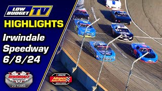 Highlights  Irwindale Speedway  6824 [upl. by Nawed]