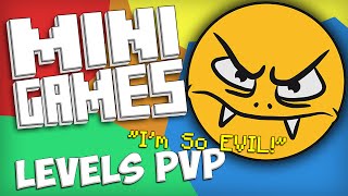 Minecraft MiniGame Levels PVP quotIm So EVILquot [upl. by Yadrahs519]