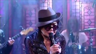 Yoko Ono Performs on David Letterman [upl. by Ahsenroc]